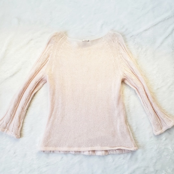 J. Crew Cream Cableknit Mohair Blend Sweater - Picture 4 of 4